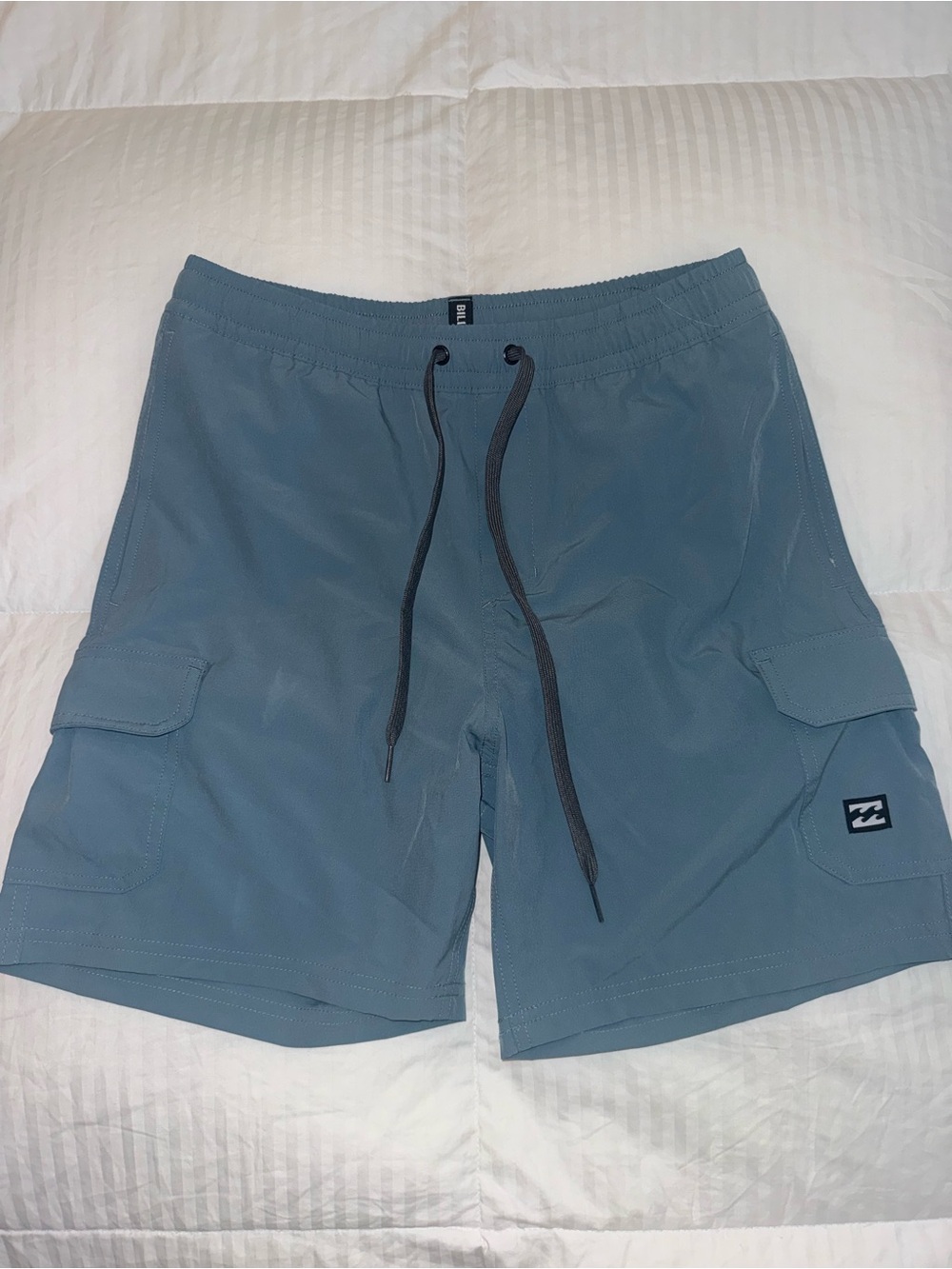 Billabong Men's Slate Blue Cargo Shorts